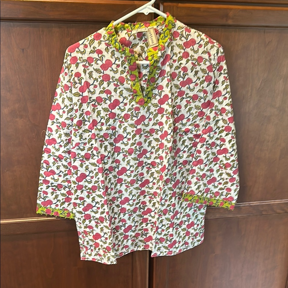 Cottons Brand Floral cotton Kurti Women Shirt